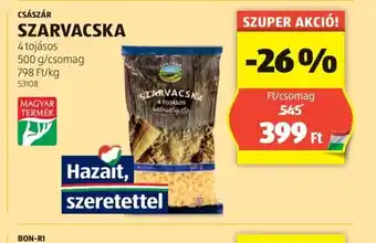 ALDI Családi Szarvacska ajánlat