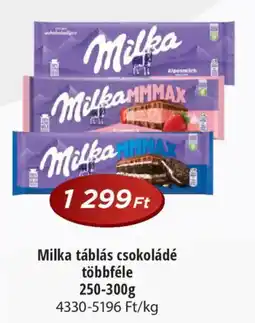 Real Milka táblás csokoládé ajánlat