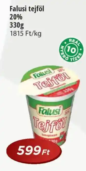 Real Falusi tejföl 20% ajánlat