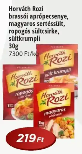 Real Horváth Rozi brassói aprópecsenye ajánlat