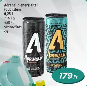 Real Adrenalin energiaital több ízben ajánlat