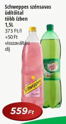 Real Schweppes szénsavas üdítőital ajánlat