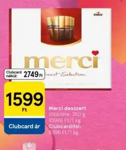 Tesco Merci Dessert Selection ajánlat