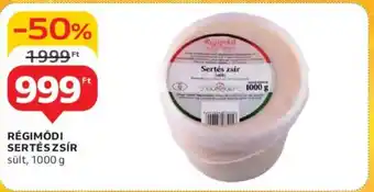 Auchan Régimódi sertés zsír ajánlat