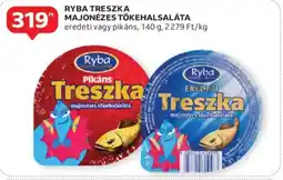 Auchan Ryba treszka majonézes tőkehalsaláta ajánlat