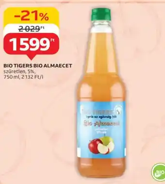 Auchan Bio tigers bio almaecet ajánlat