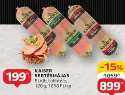 Auchan Kaiser sertésmájas ajánlat