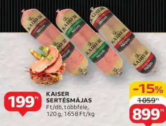 Auchan Kaiser sertésmájas ajánlat