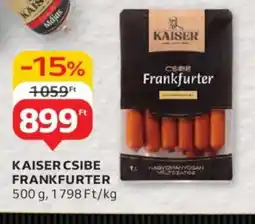 Auchan Kaiser csibe frankfurter ajánlat