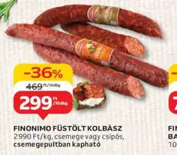 Auchan Finonimo füstölt kolbász ajánlat