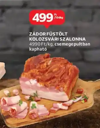 Auchan Zádor füstölt kolozsvári szalonna ajánlat