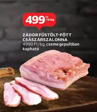 Auchan Zádor füstölt-főtt császárszalonna ajánlat