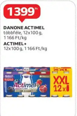 Auchan Danone actimel, actimel+ ajánlat