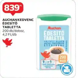 Auchan Auchan kedvenc édesítő tabletta ajánlat