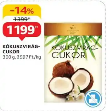 Auchan Kókuszvirág- cukor ajánlat