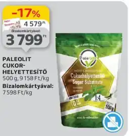 Auchan Paleolit cukor- helyettesítő ajánlat