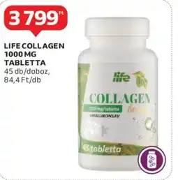 Auchan Life collagen 1000 mg tabletta ajánlat