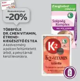 Auchan Dr. Chen vitamin, étrend- kiegészítő és tea ajánlat