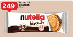 Auchan Nutella biscuits ajánlat