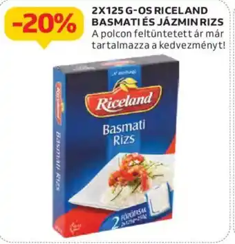 Auchan Riceland basmati és jazmin rizs ajánlat