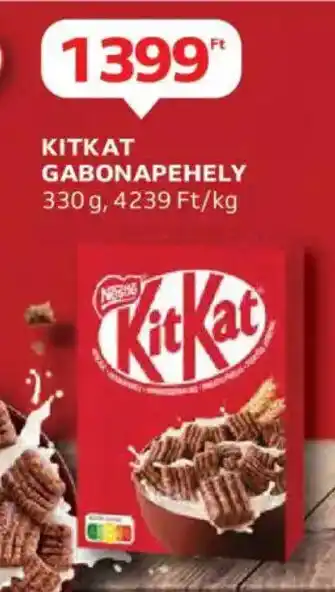 Auchan Kitkat gabonapehely ajánlat