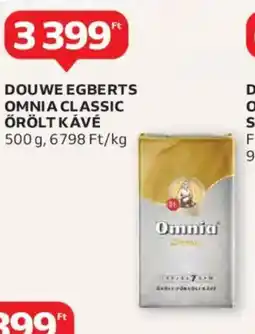 Auchan Douwe egberts omnia classic örölt kávé ajánlat