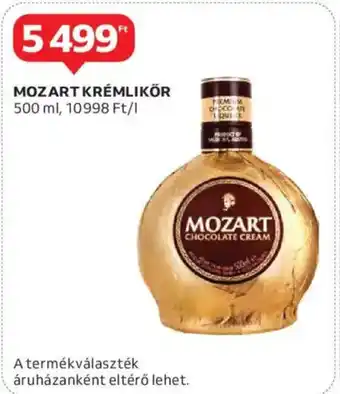 Auchan Mozart krémlikör ajánlat