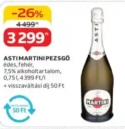 Auchan Asti martini pezsgő ajánlat