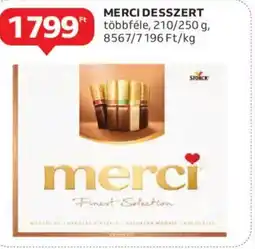 Auchan Merci desszert ajánlat