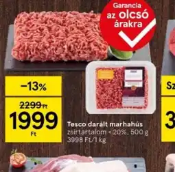 Tesco Tesco darált marhahús ajánlat