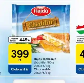 Tesco Hajdú Cheddar ajánlat