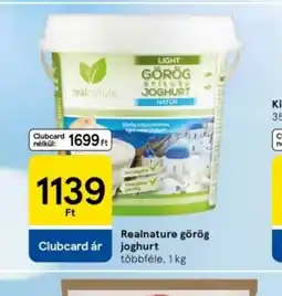 Tesco Realnature Görög Joghurt ajánlat