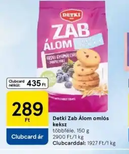 Tesco Detki Zab Álom omls keksz ajánlat