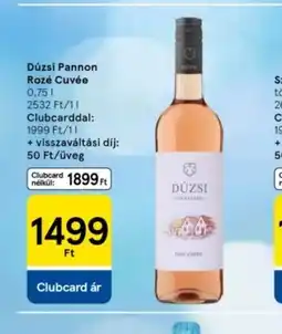 Tesco Dúzsi Pannon Rosé Cuvée ajánlat