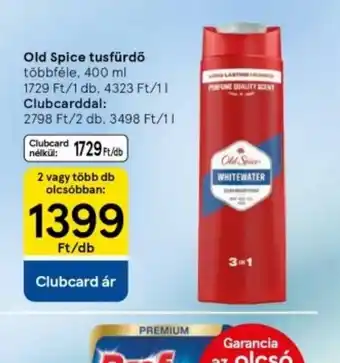 Tesco Old Spice tusfürdő ajánlat