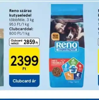 Tesco Reno száraz kutyateledel ajánlat