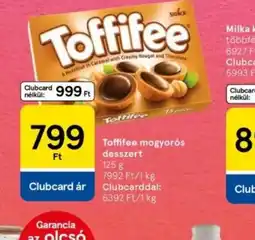 Tesco Toffee mogyors desszert ajánlat