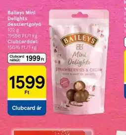 Tesco Baileys Mini Delights desszertgoly ajánlat