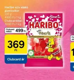 Tesco Haribo szív alakú gumicukor ajánlat