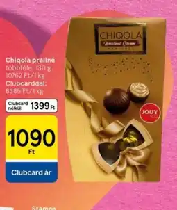 Tesco Chigola praliné ajánlat