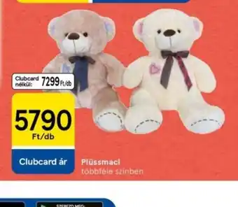 Tesco Plüssmaci ajánlat