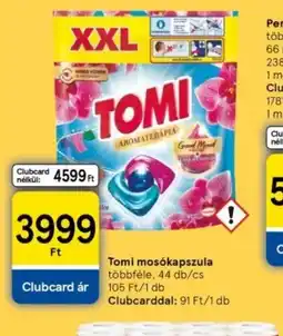 Tesco Tomi moskapszula ajánlat