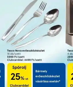 Tesco Nova evőeszközkészlet