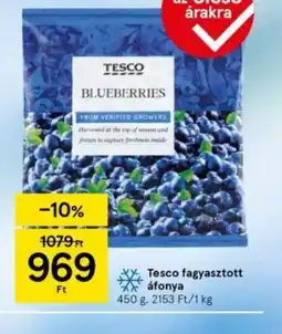 Tesco Tesco Fagyasztott Áfonya ajánlat