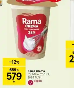 Tesco Rama Crema ajánlat