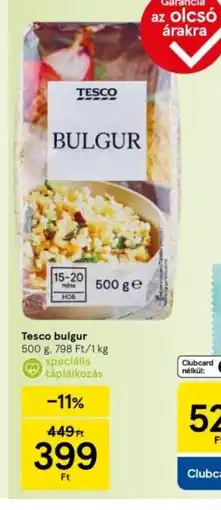 Tesco Tesco Bulgur ajánlat