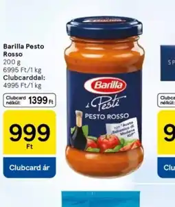 Tesco Barilla Pesto Rosso ajánlat