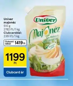 Tesco Uniter Majonéz ajánlat