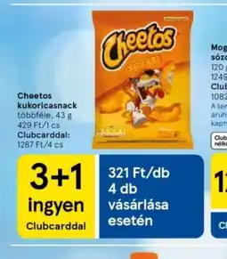 Tesco Cheetos kukoricasnack ajánlat