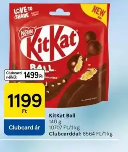 Tesco KitKat Ball ajánlat